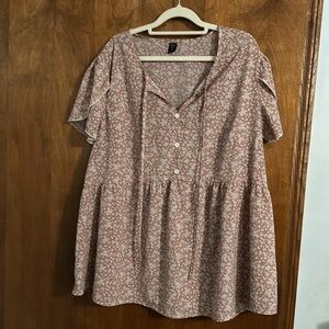 Women’s blouse. Mauve.